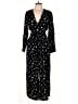 Gap 100% Rayon Floral Black Jumpsuit Size L - photo 1
