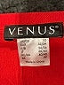 Venus 100% Viscose Red 3/4 Sleeve Blouse Size XS - photo 7