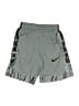 Nike 100% Polyester Gray Athletic Shorts Size S (kids) - photo 1