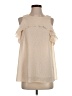 Assorted Brands 100% Polyester Ivory Sleeveless Blouse Size S - photo 1