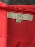 Ann Taylor LOFT 100% Polyester Color Block Pink Long Sleeve Blouse Size M - photo 7