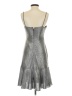 NW Nightway Metallic Silver Cocktail Dress Size 4 - photo 2