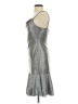 NW Nightway Metallic Silver Cocktail Dress Size 4 - photo 5