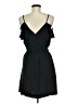 Joie 100% Silk Solid Black Cocktail Dress Size M - photo 2