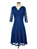 Jasambac Blue Cocktail Dress Size S - photo 1