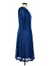 Jasambac Blue Cocktail Dress Size S - photo 4