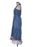 Cleobella 100% Cotton Paisley Blue Casual Dress Size S - photo 5