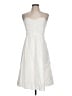 Gap Solid White Casual Dress Size 10 - photo 1
