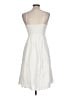 Gap Solid White Casual Dress Size 10 - photo 2