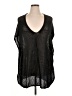 Lane Bryant 100% Cotton Black Poncho Size 14 - 20 Plus - photo 1