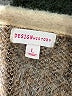 Design History 100% Nylon Animal Print Tan Cardigan Size L - photo 4