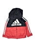 Adidas Color Block Red Track Jacket Size 2T - photo 1
