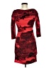 Muse Tie-dye Red Cocktail Dress Size 6 - photo 2