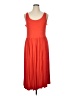 Gap Solid Orange Casual Dress Size XL - photo 1
