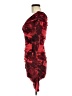 Muse Tie-dye Red Cocktail Dress Size 6 - photo 5