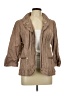 Chico's 100% Polyester Tan Jacket Size Lg (2) - photo 1