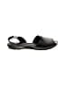 Born 100% Leather Black Sandals Size 11 - photo 1