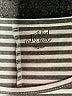 Tickled Teal Stripes Gray Short Sleeve Top Size XL - photo 7