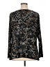 Daisy Fuentes Black Long Sleeve Blouse Size 1X - photo 2