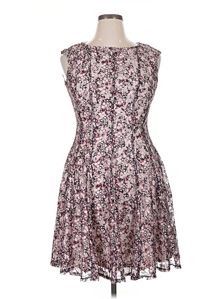 Pre-owned Danny & Nicole Cocktail Dress In Pink