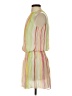 Ramy Brook Stripes Green Cocktail Dress Size XXS - photo 5