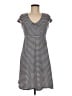 Toad & Co Stripes Gray Casual Dress Size M - photo 1