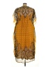 Speed Control 100% Polyester Paisley Yellow Casual Dress Size 3X - photo 2