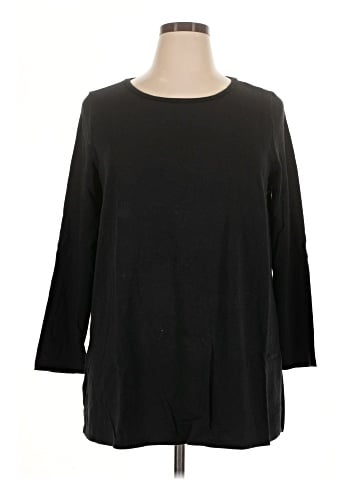 Eileen Fisher 3/4 Sleeve T-Shirt (view 1)
