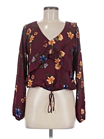 Timing Long Sleeve Blouse (view 1)
