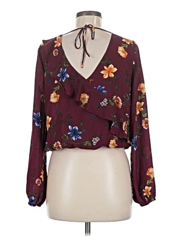 Timing Long Sleeve Blouse (view 2)
