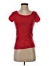 Rag & Bone 100% Silk Red Short Sleeve Top Size XS - photo 1