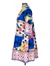 Shein Print Blue Casual Dress Size 6 - photo 5