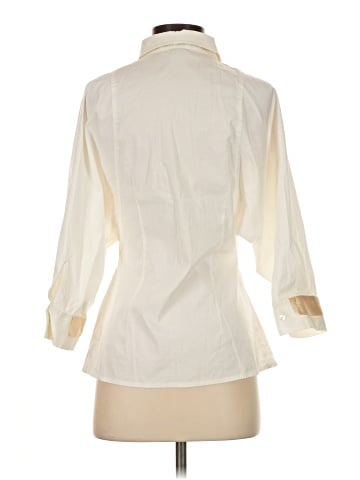 Ellen Tracy 3/4 Sleeve Button-Down Shirt (view 2)