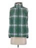 Lands' End 100% Polyester Plaid Green Vest Size XS (petite) - photo 1