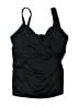 Lands' End Solid Black Swimsuit Top Size 8 - photo 1