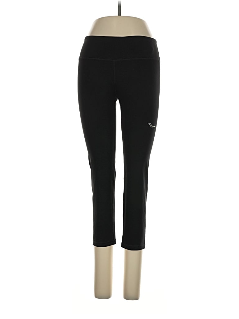Pre-owned Saucony Active Pants In Black