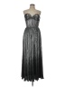 Bronx & Banco Metallic Silver Cocktail Dress Size L - photo 1