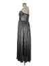 Bronx & Banco Metallic Silver Cocktail Dress Size L - photo 5