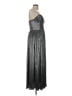 Bronx & Banco Metallic Silver Cocktail Dress Size L - photo 4