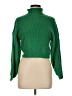 Zaful 100% Acrylic Green Turtleneck Sweater Size M - photo 1