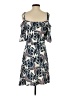 Ella Moss Print Ivory Casual Dress Size S - photo 2