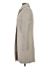 Elie Tahari Chevron-herringbone Tan Coat Size XS - photo 5