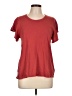 Left Coast by Dolan 100% Cotton Red Short Sleeve Top Size L - photo 1