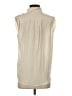 Equipment Ivory Sleeveless Button-Down Shirt Size S - photo 2
