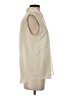 Equipment Ivory Sleeveless Button-Down Shirt Size S - photo 4