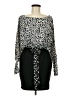 Unbranded Animal Print Black Cocktail Dress Size M - photo 1