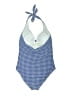 Boden Houndstooth Blue One Piece Swimsuit Size 8r - photo 2