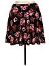Deb Floral Black Casual Skirt Size XL - photo 1