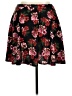 Deb Floral Black Casual Skirt Size XL - photo 2