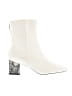 French Connection Ivory Ankle Boots Size 10 - photo 1